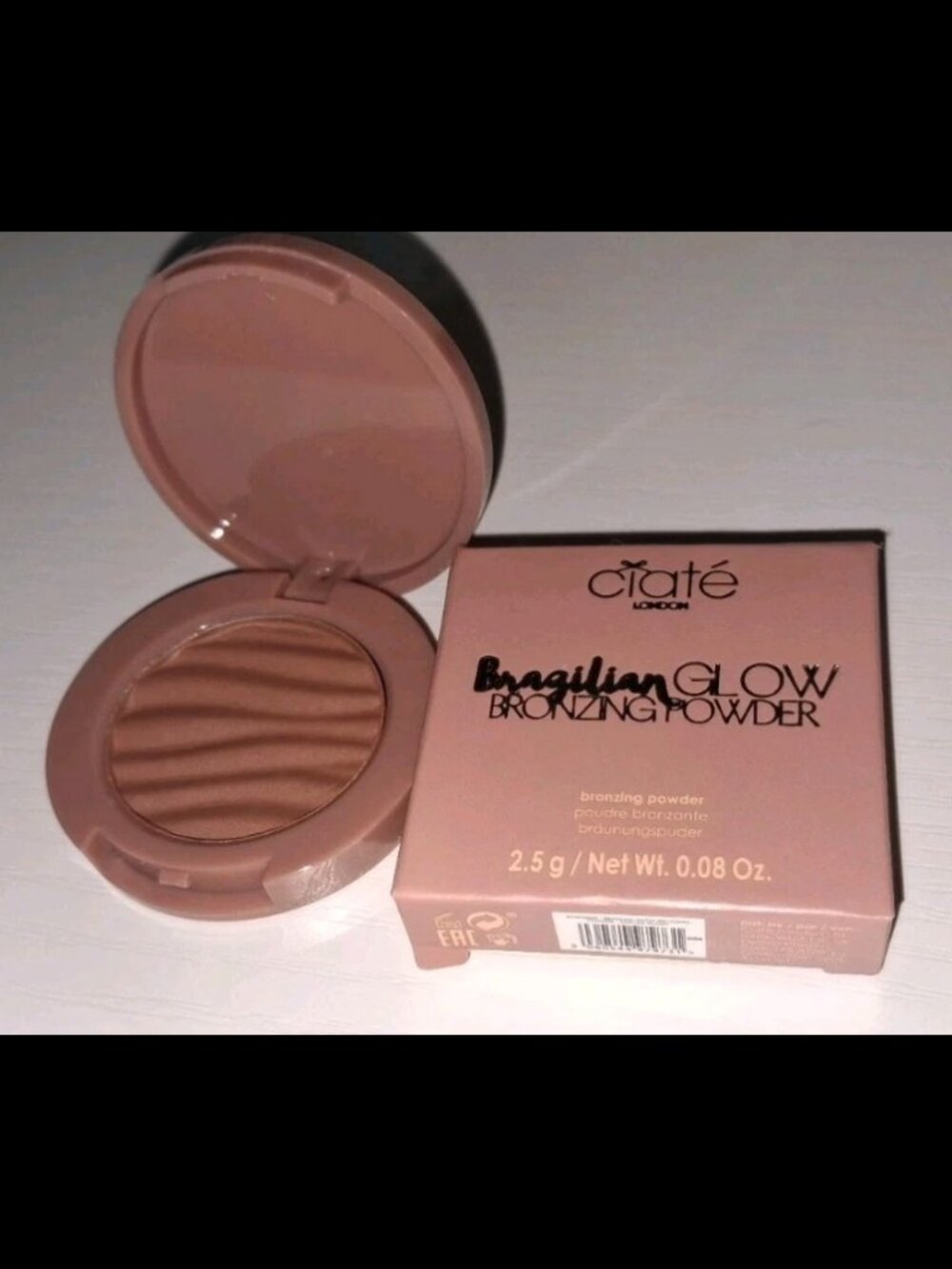 Ciate London Brazilian GLOW Bronzing Powder Cocoa Island 0.08oz